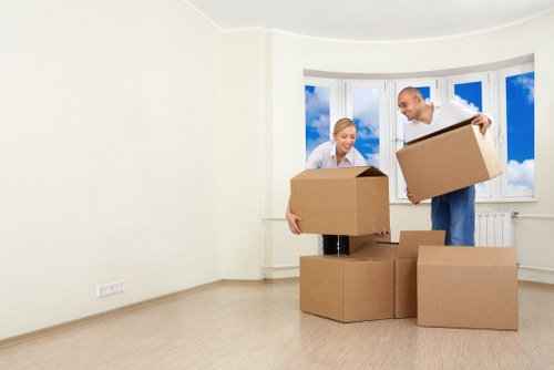 Moving van pricing information for a Cubitt Town house move