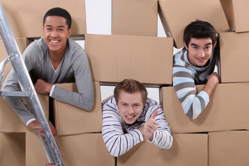 Public liability insurance protection for a professional van moving service