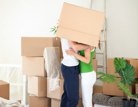 Recycling containers and transfer station handling for local removals waste