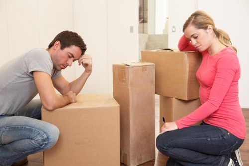 Commercial removals setup for a local Cubitttown business